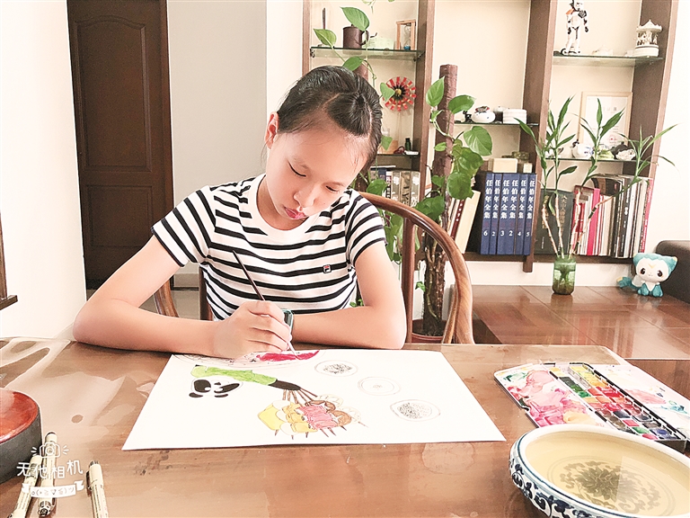 青羊娃交“最成都”暑期作業(yè) 閱“熊貓課程”讀本 品天府文化特色
